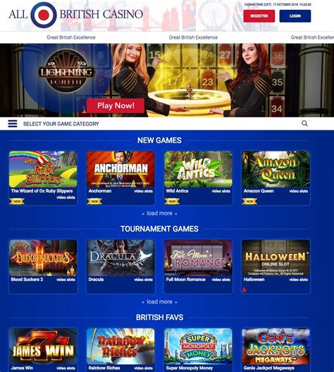 all british casino website